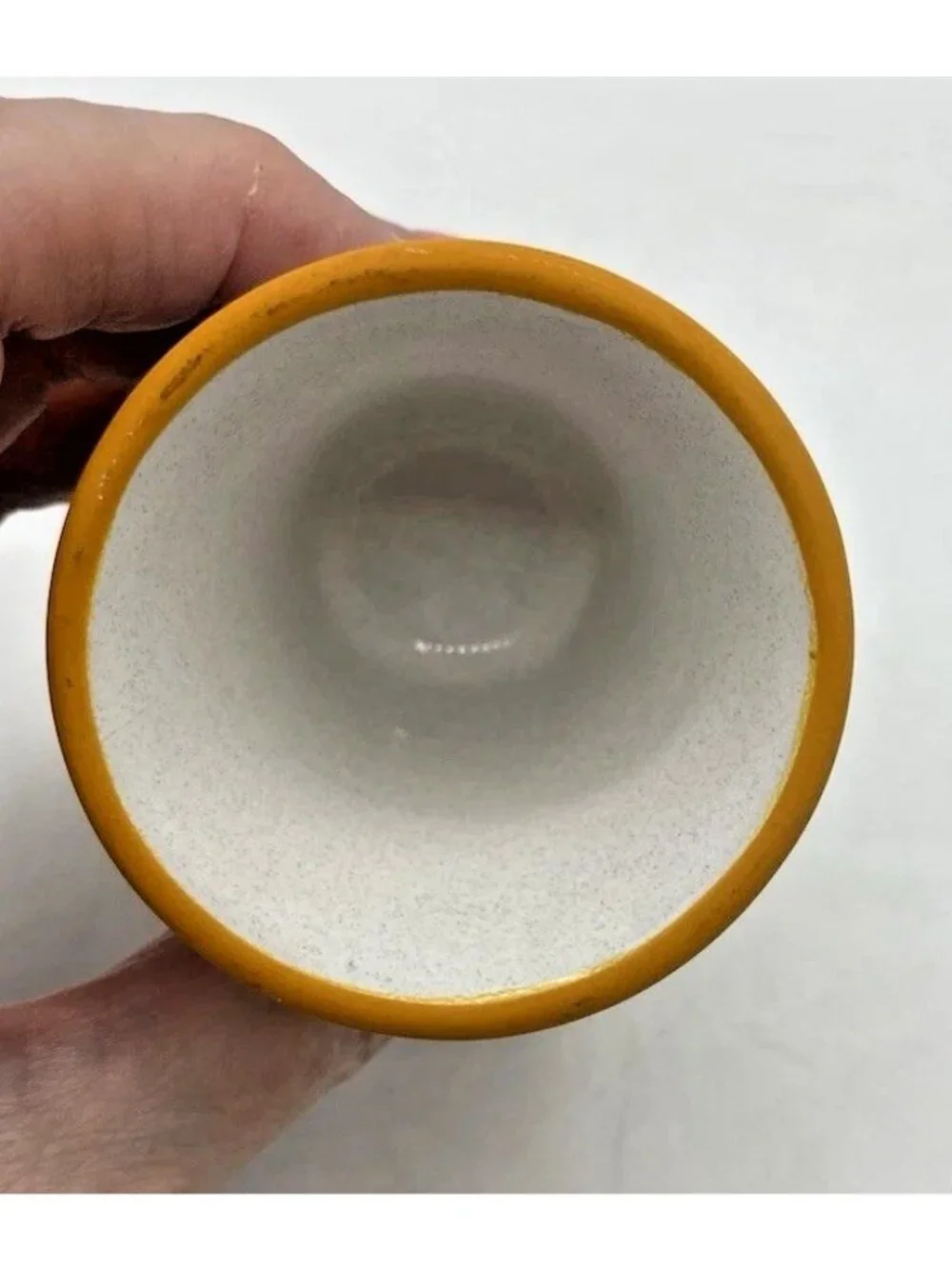 Pallini Limoncello Shot Glass Deruta Italy Lemon Pottery Barware